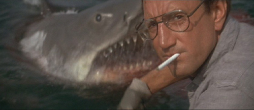 Teknikken Dolly zoom bruker blant annet i filmens Jaws