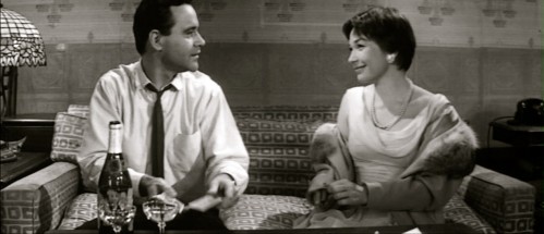 Shirley Maclaine og Jack Lemmon i "The Apartment"