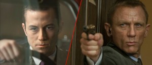 Josep Gordon Levitt i «Looper» og Daniel Craig i «Skyfall»