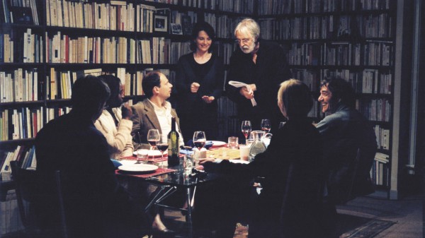 Haneke og Juliette Binoche under innspillingen av «Skjult»