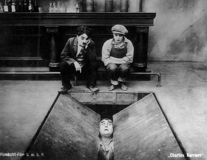 Behind the Screen (Charlie Chaplin).