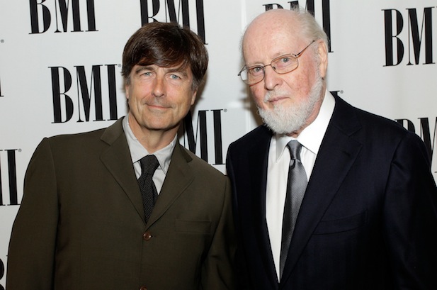 Thomas Newman og John Williams under BMI-arrangement i 2012.