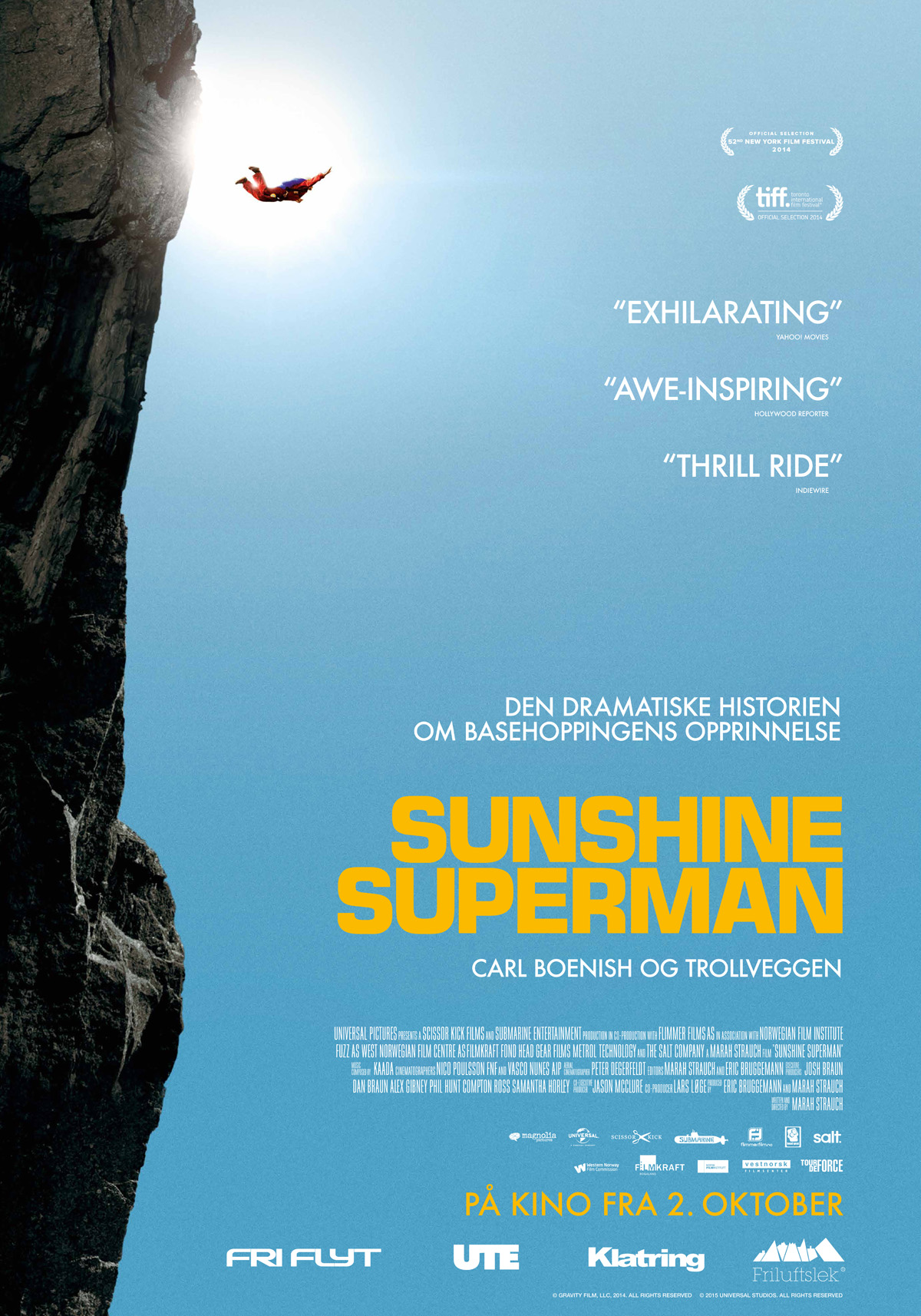 «Sunshine Superman» - plakat