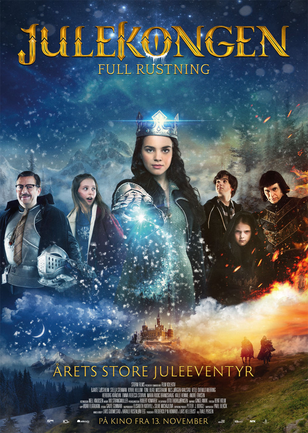 «Julekongen - Full Rustning» – plakat