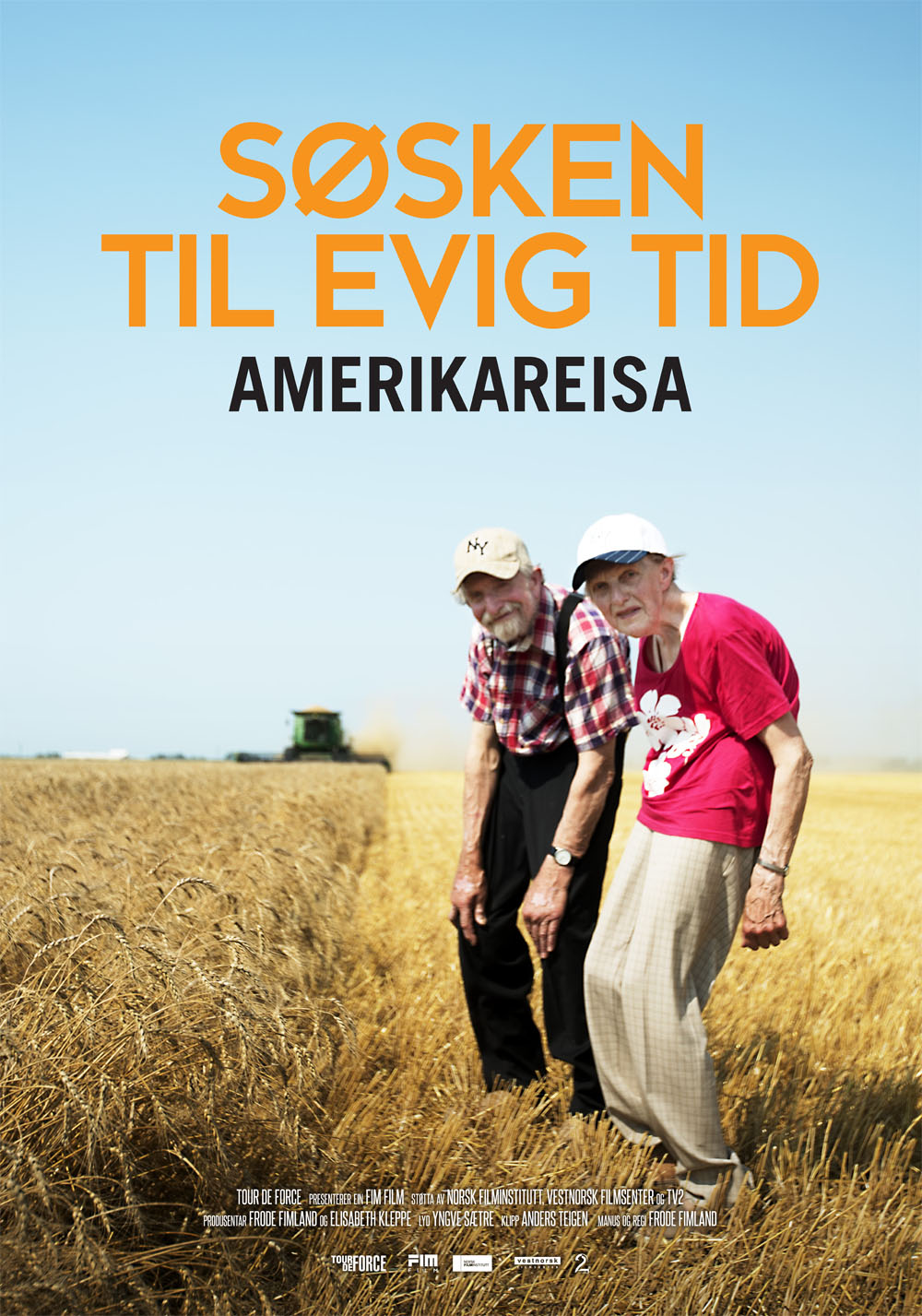 «Søsken til evig tid: Amerikareisa» – plakat
