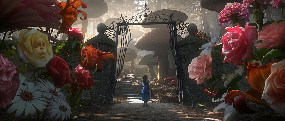 Alice vandrer inn i Eventyrland