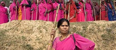 pink-saris