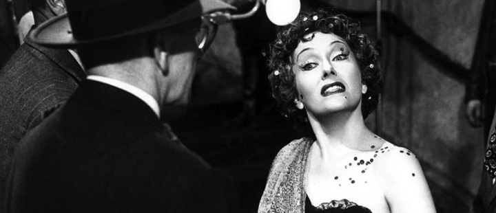 Gloria Swanson som Norma Desmond i «Sunset Boulevard».