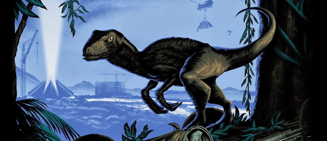 Se den første plakaten til Jurassic World