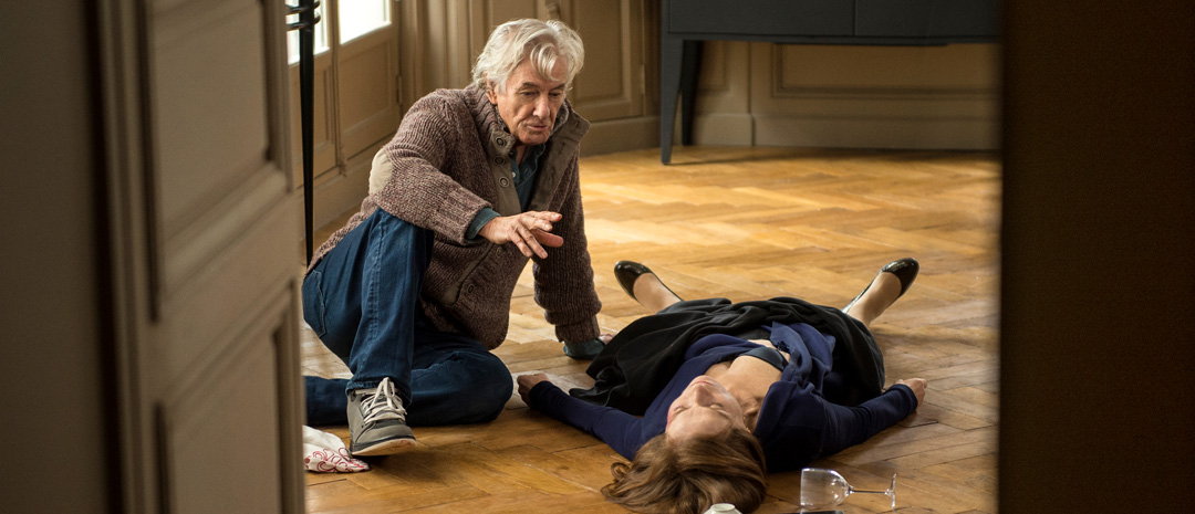 Paul Verhoeven regisserer Isabelle Huppert i «Elle» (2016).