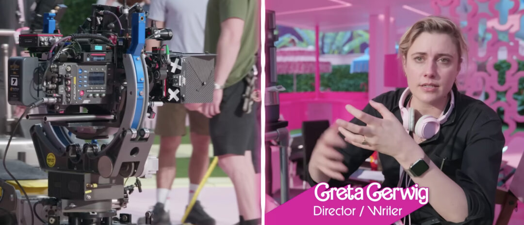 «Hvilken rosa er rosa?»  – sjekk ut dette bakomklippet om Greta Gerwigs visuelle look for Barbie