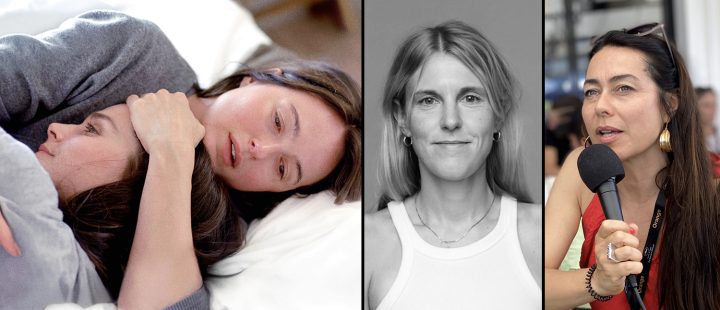 Fra venstre: «Affeksjonsverdi» og produsentene Andrea Berentsen Ottmar og Maria Ekerhovd. (Bilder: Eye Eye Pictures / Mer film / Montages)