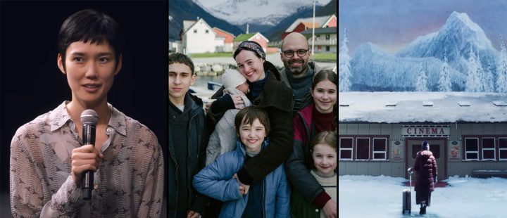 Cannes 2026: Årets offisielle program er klart. Fra venstre, «Soudain», «Fjord» og «Teenage Sex and Death at Camp Miasma».