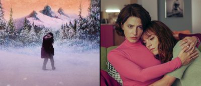 Cannes 2026, fra venstre: «Teenage Sex and Death at Camp Miasma» og «Amarga navidad» (Bilder: MUBI / Festival de Cannes)