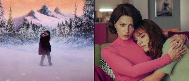 Cannes 2026, fra venstre: «Teenage Sex and Death at Camp Miasma» og «Amarga navidad» (Bilder: MUBI / Festival de Cannes)